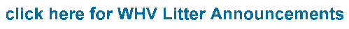 click here for WHV Litter Announcements