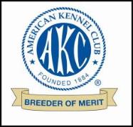 AKC BREEDER OF MERIT