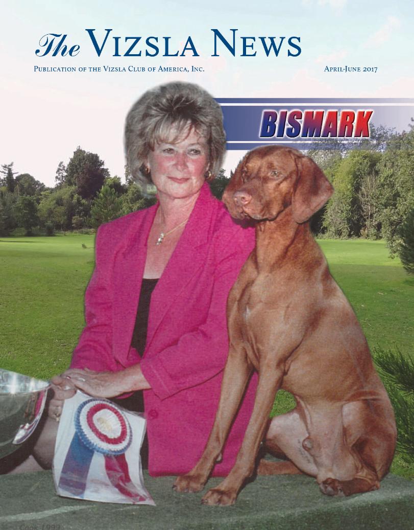 Russet Leather Vizslas, News Flash 2017! Breeders Adrian & Beverley